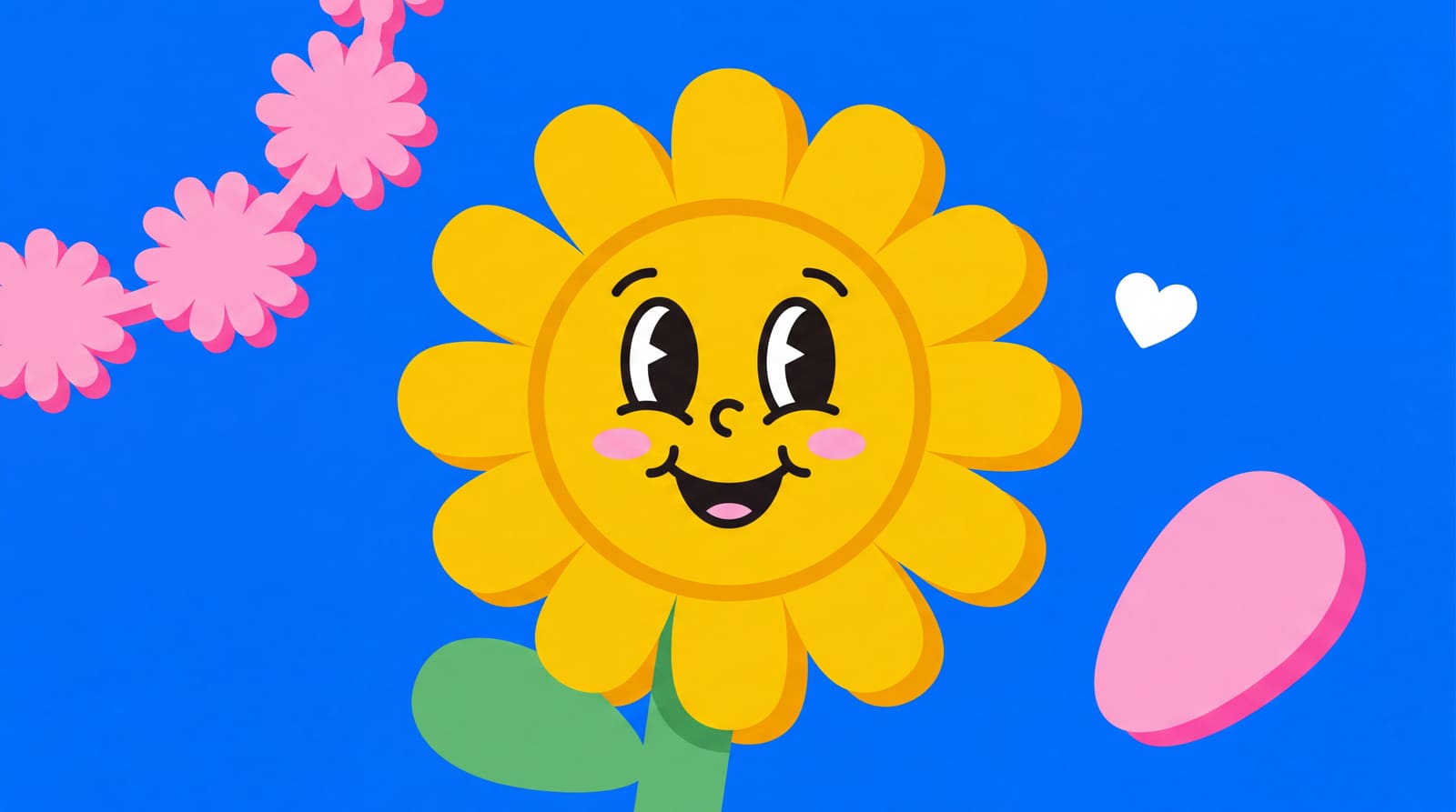 Kvetoucí Leucanthemum vulgare, bílý úbor se žlutým středem, kopretina bílá, význam nevinnosti v květomluvě
